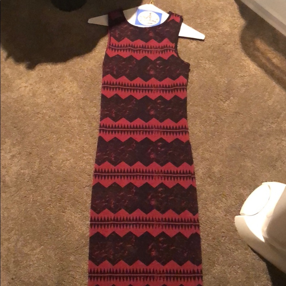 Topshop midi dress